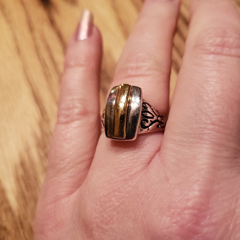 Premiere designs ring and toggle bracelet set - Picture 5 of 10